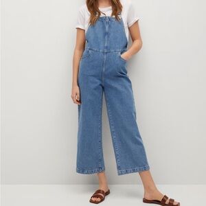 Mango long denim overall size xs